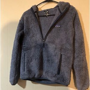 Patagonia grey pullover hoodie